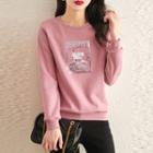 Sequined Bear Sweatshirt