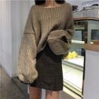 Loose Fit Chunky Sweater
