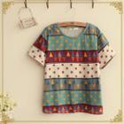 Patterned Short-sleeve T-shirt