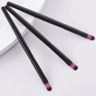 Set Of 3 : Lips Make-up Brush Set Of 3 - 22061811 - Black - One Size