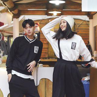Couple Printed Sweatshirt