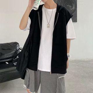Hood Zip Vest
