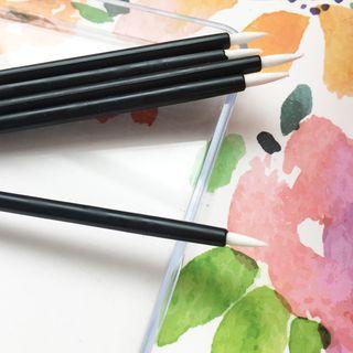 Disposable Eyeliner Makeup Brush 50 Pcs - Black - One Size