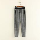 Patterned Drawstring Sweatpants