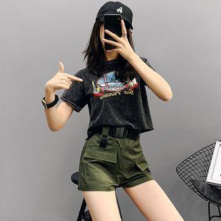Washed Crop T-shirt