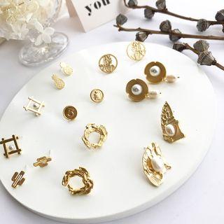 Metallic Drop Earring (various Designs)