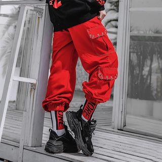 Couple Matching Multi-pocket Harem Pants