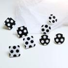 Dotted Acrylic Earring (various Designs)