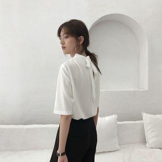 Tie-back Choker Top
