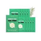 I Dew Care - Heres The Tea Tree Sheet Mask Set 24ml X 10 Pcs