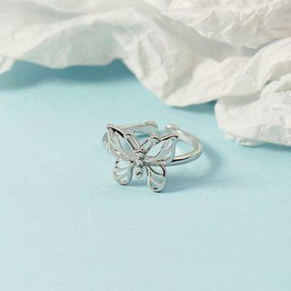Alloy Butterfly Open Ring As Shown In Figure - One Size