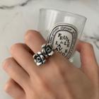 Flower Alloy Ring J2092 - Silver - One Size