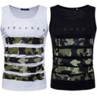 Camouflage Panel Tank Top
