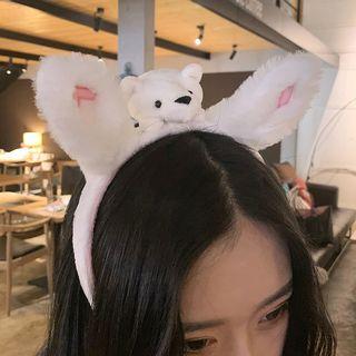 Chenille Bear Headband