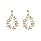 Leaf Earring Gold - One Size