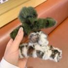 Faux Fur Hair Clamp