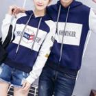 Couple Matching Patch Embroidered Hoodie
