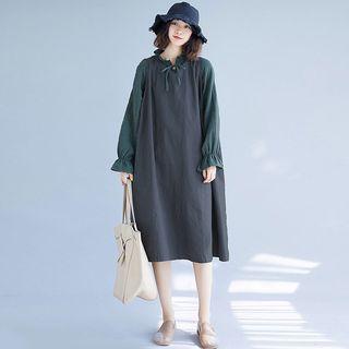 2-piece : Plain Shirt + Dress