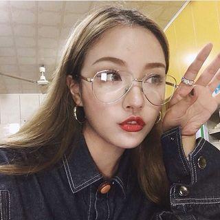 Non-prescription Aviator Eye Glasses