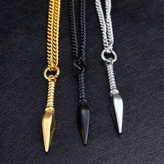 Spear Pendant Necklace