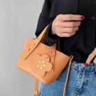 Mini Floral Charm Crossbody Bag
