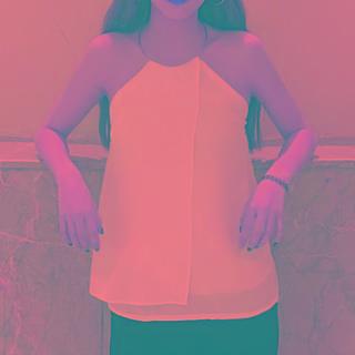 Halter Chiffon Camisole