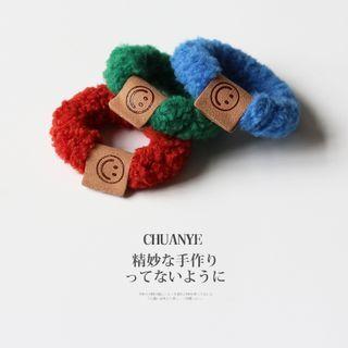 Applique Fluffy Hair Tie