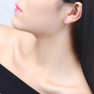 Triangle Wirework Earring