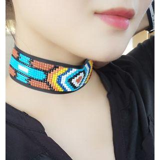 Color-block Choker