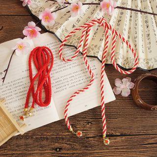 Embroidered Hair Tie