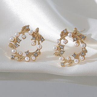 Embellished Clip-on Earring / Ear Stud