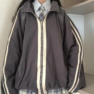 Stripe-side Zip Jacket