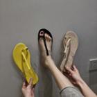Transparent Strap Flip Flops