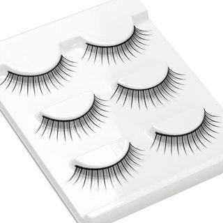 Set Of 3 Pairs: False Eyelash #l05