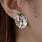 Irregular Polished Alloy Earring