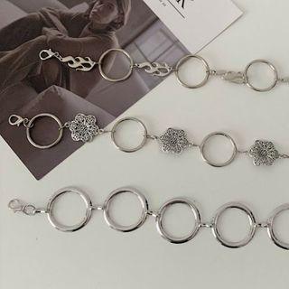Alloy Hoop Waist Chain