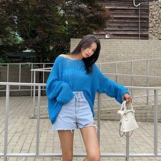 Boatneck Oversize Sweater