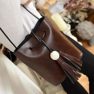 Tasseled Buckled Bag