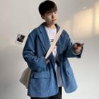 Corduroy Button-up Coat
