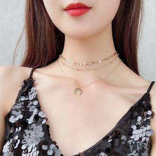Set Of 3: Necklace