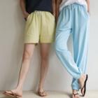 Colored Sweatpants In 2 Types (shorts / Joggers)
