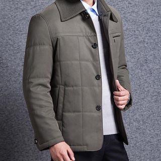 Fleece-lined Collared Jacket