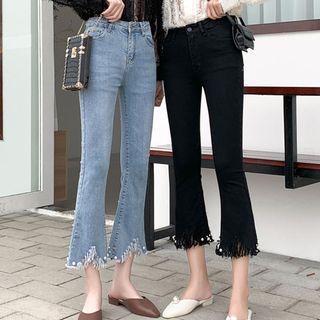 Embellished Boot Cut Jeans