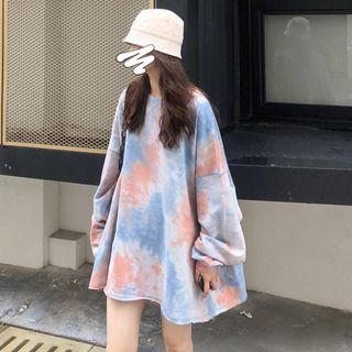 Gradient Long-sleeve Sweatshirt