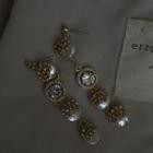 Cz Dangle Earring 1 Pair - As Shown In Figure - One Size