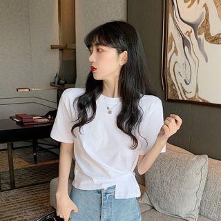Irregular Short-sleeved Top
