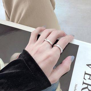 Polished 925 Sterling Silver Open Ring