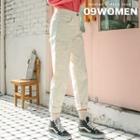 Band-waist Cargo Tapered Pants
