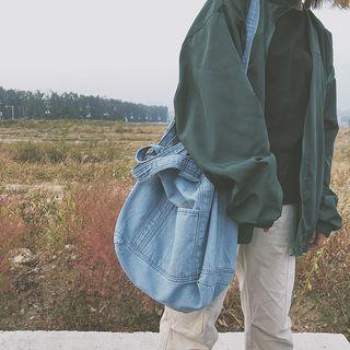 Two-way Denim Tote Bag