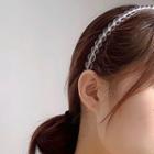 Transparent Bead Face Wash Headband Headband - Transparent - One Size